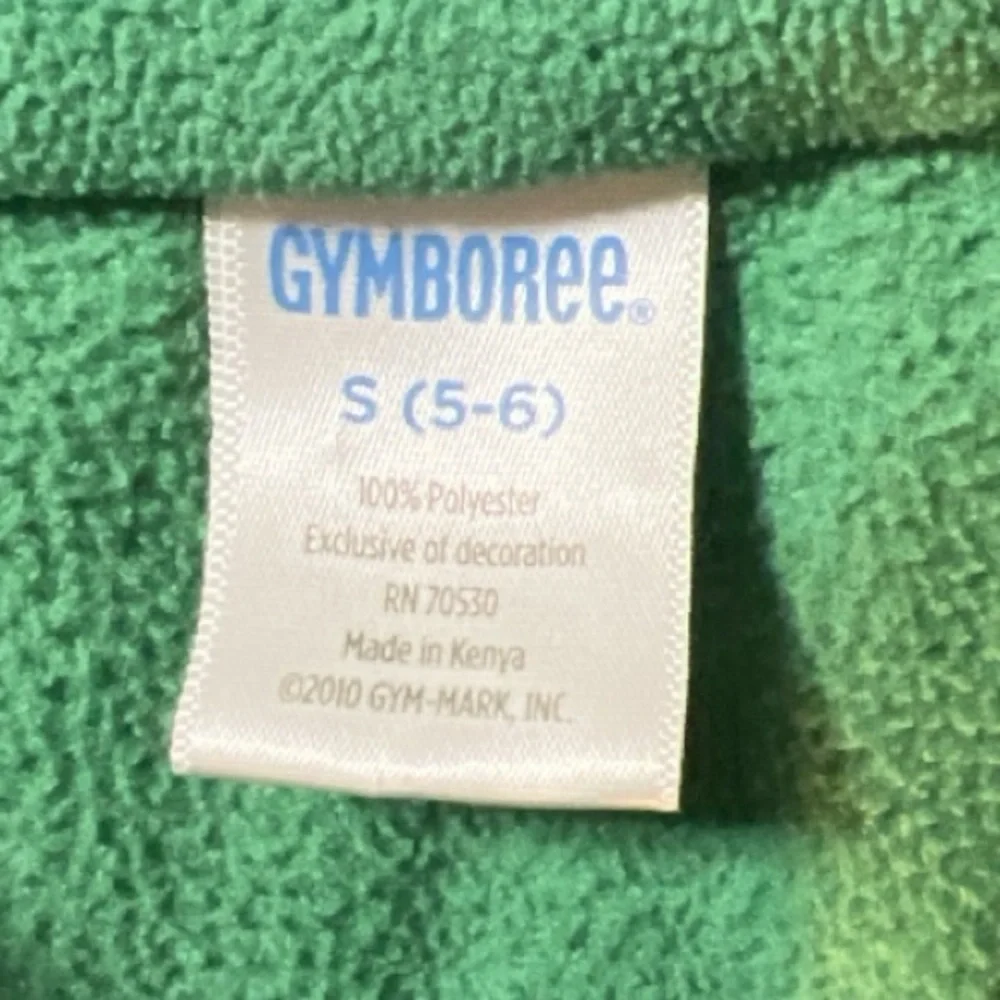 Gymboree Kids Fleece Jacket in Green and Black